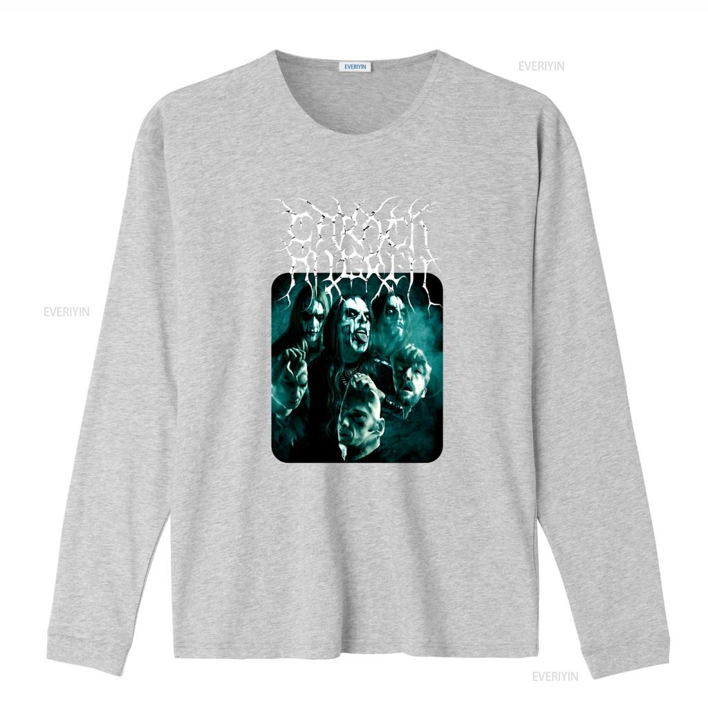 CARACH ANGREN Tour 2017 Band T Shirt for Men Gothic Metal Style with Members Print vintage Washed Breathable fashion graphic