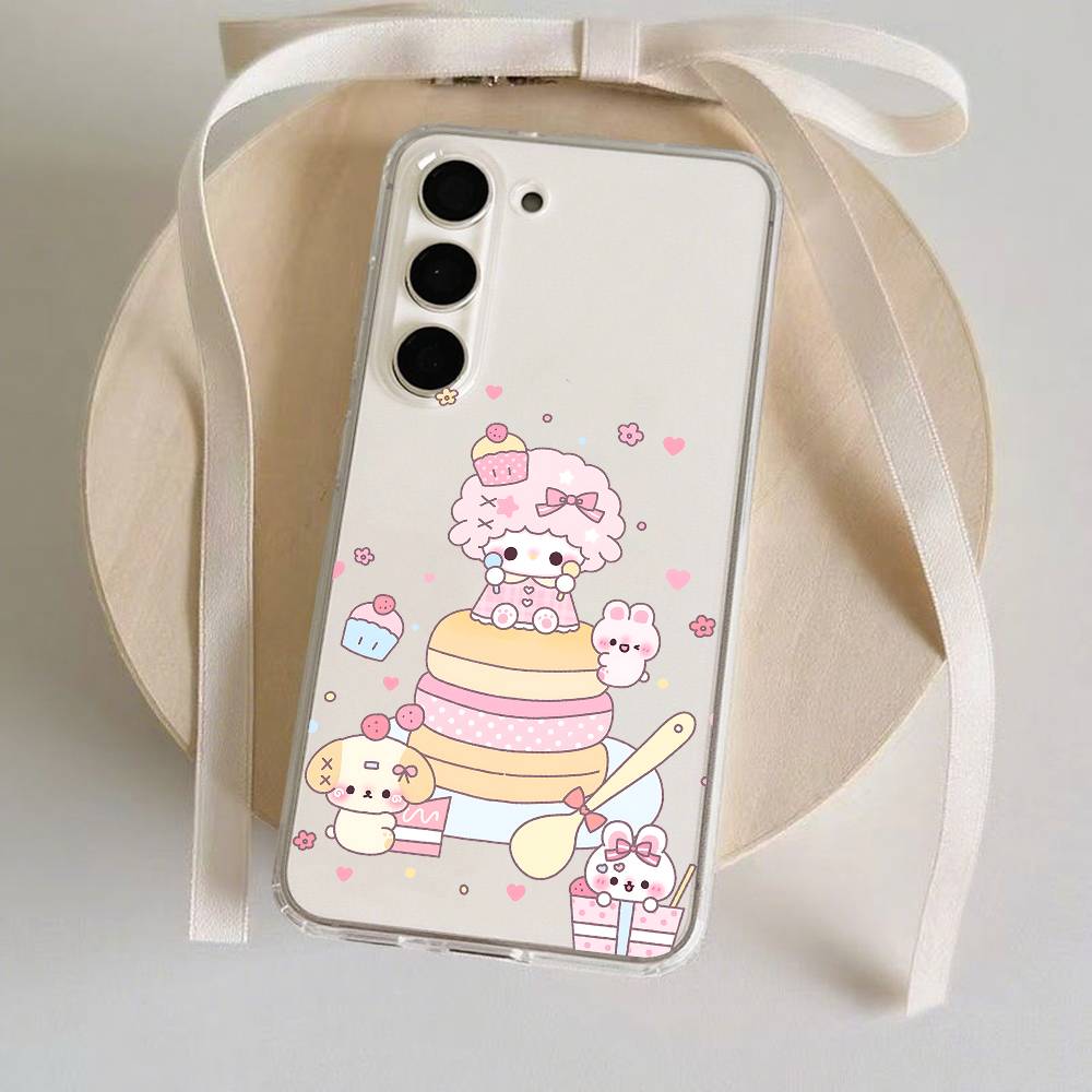 MY S-SWEET P-PIANO Phone Case For Samsung Galaxy S21 S22 S23 S24 S25ULTRA FE Ultra Plus5G A52S Transparent Cover