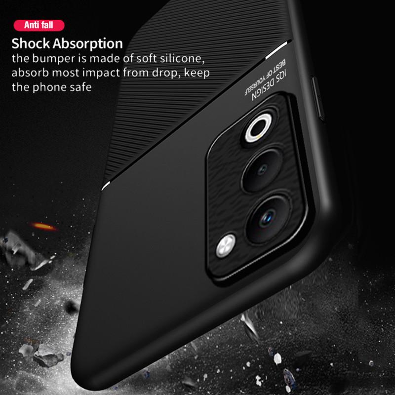 Odolné protiskluzové pouzdro pro OPPO A5 5G 2025 Ochranný kryt Magnetický sací držák Coque Fundas Capa