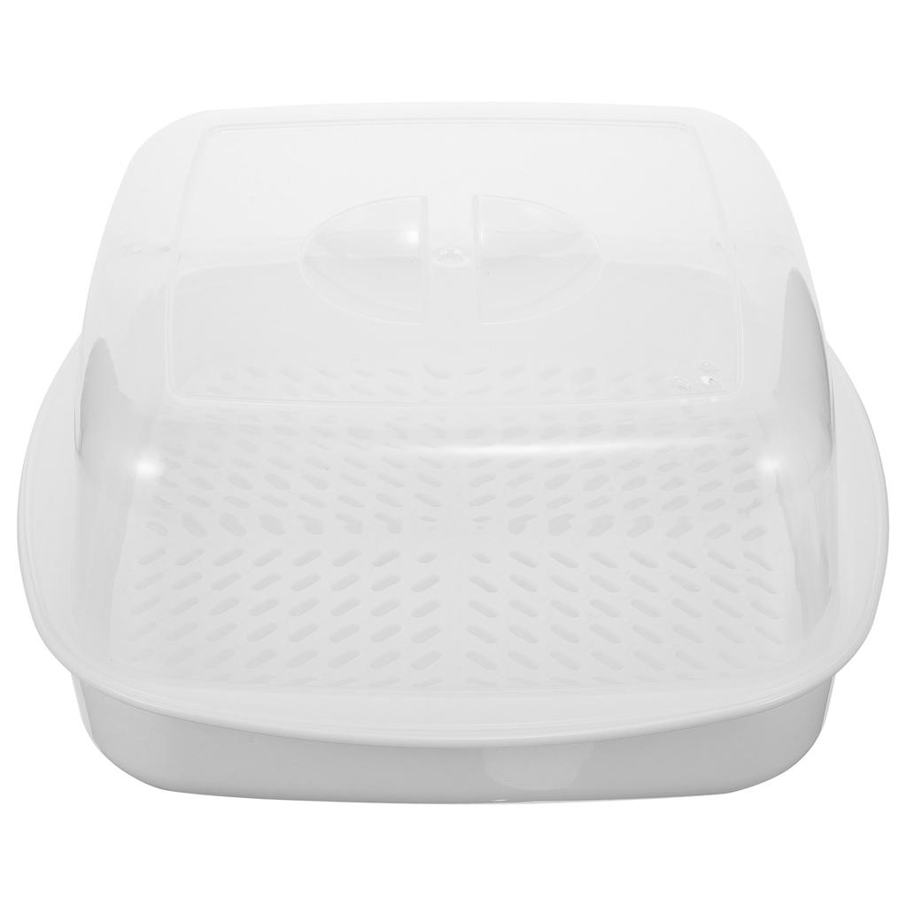 Microwave Steamer Oven Basket for Dim Sum Container Cooking Corn Food Multi-functional Pp Cookware Household