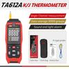 Termometro a termocoppia tipo K/J a canale singolo TASI TA612A -200~1372 gradi Celsius / -328~2501 gradi Fahrenheit portatile