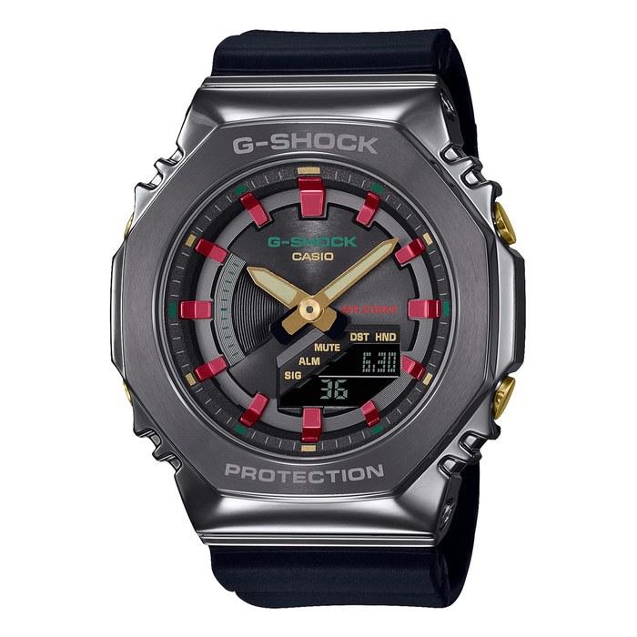 [Casio] G-Shock GM-S2100CH-1AJF Watch – Black/Multicolor