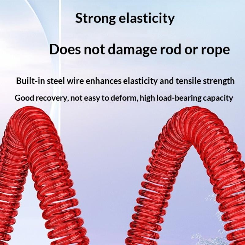 Steel Wire Rope Guard Rod Rope Fishing Rope Big Telescopic Fishing Fishing High Elastic Fishing Rod Rope