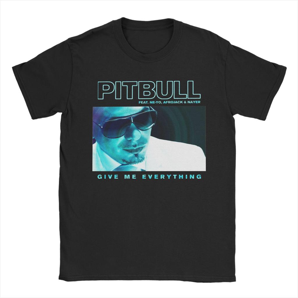 Maglietta Novità Mr Worldwide Pitbull Unisex Unisex Girocollo Manica Corta Top 100% Cotone Top Estivo Maglietta