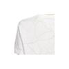 Nike Camiseta Oversized de Gola Redonda com Gráfico de Basquete Swoosh Fly Mulher Tops Branco DD0838-100