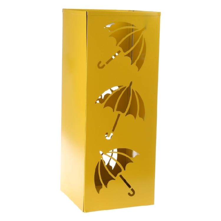 

Umbrella Stand Rack Decorative Umbrella Holder Bin Multipurposes Stick Holder жовтий