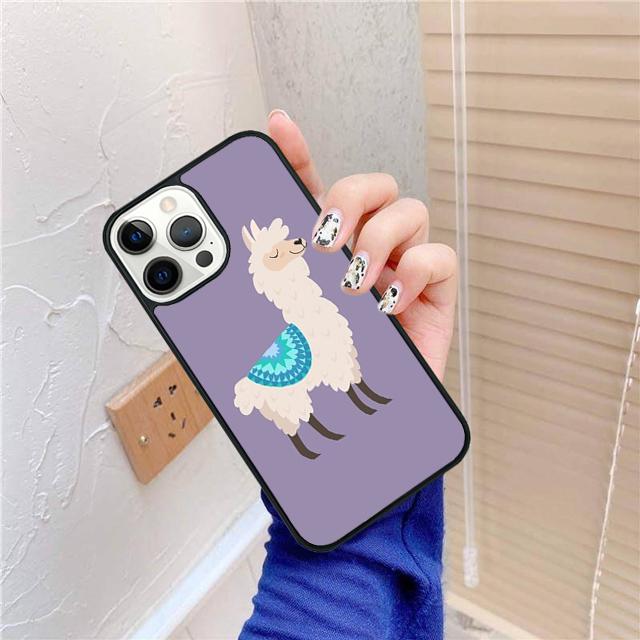 Lama Llama Alpacas Animal Coque Shell For iPhone 17 Air 15 16 14 13 12 Pro Max 11 Pro Max Plus Phone Case Cover