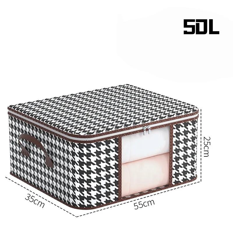 1PC Quilt Storage Bag For Clothes And Luggage Moving Bag Large Capacity Waterproof Moisture-Proof Cotton Quilt Finishing Bag