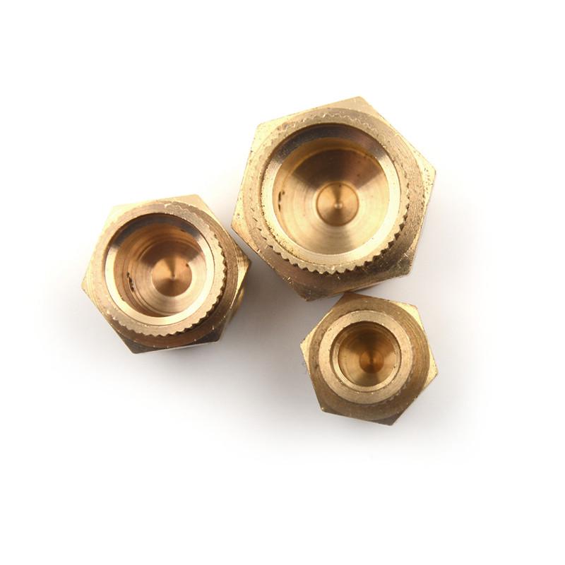 Air Compressor Male Threaded Water Drain Valve Brass Tone Pt 1/2'' 3/8'' 1/4''
