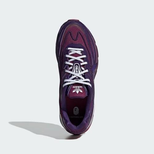 A Bathing Ape adidas Originals Orketro Roxo Escuro Preto JH6362 Tamanho Masculino