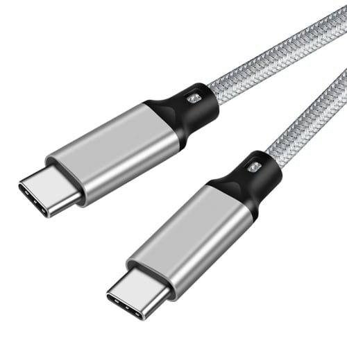 

USB-C & USB-C Cable 3m LpoieJun [100W PD Compatible/USB 3.2 Gen 2x2-20Gbps Data Transfer] PD3.0/QC3.0 Ultra Fast Charging 4K/60Hz Video Output Ultra D