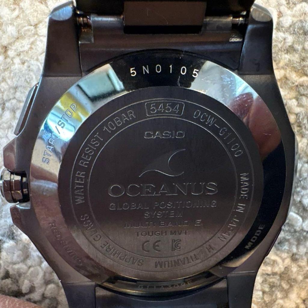 Used Casio Oceanus CASIO OCEANUS OCW-G1100B-1A