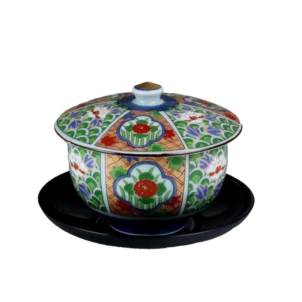 Romantic Play Old Imari Luxurious and Gorgeous Made In Comes with PC Tea Pumped Equipment, Style, [Arita Ware, Japan] Set, Out, "Ground Pattern"