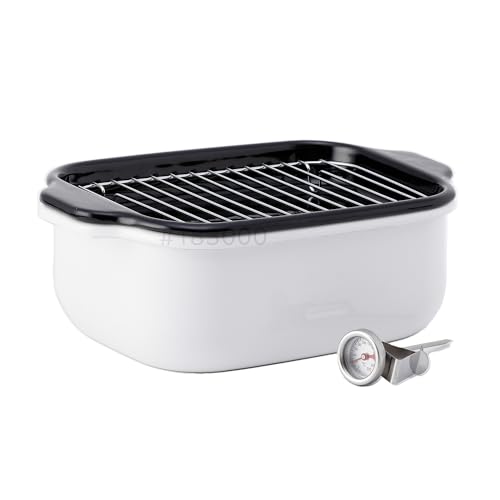 

Fuji enamel square deep fryer wide TP-22K.W