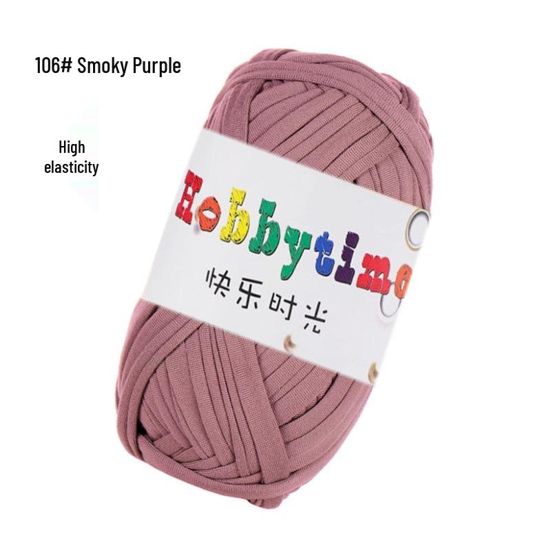 Cloth Strip Yarn DIY Crochet Kit: Handmade Bag, Knitting Material for Cushions, Carpets, and Dolls