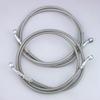 50-200CM Motorcycle Brake Oil Hose Brake Line Universal Motorbike Stainless Steel Braided Pipeline Modification Parts