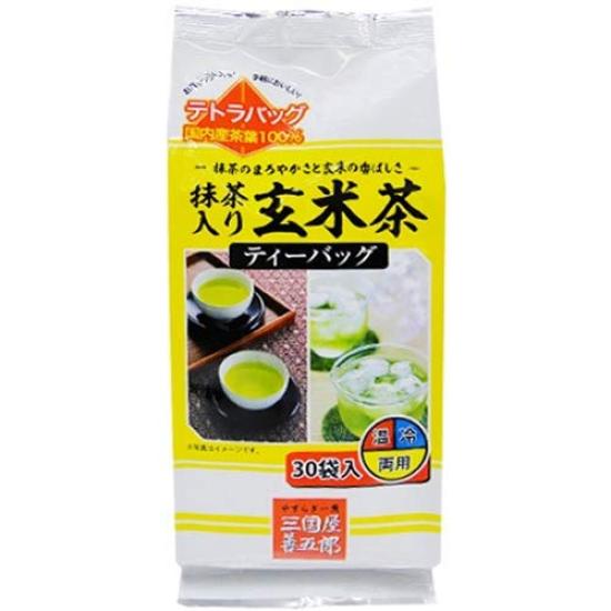Mikuniya Matcha Brown Rice Tea, 4g X 30 Packets