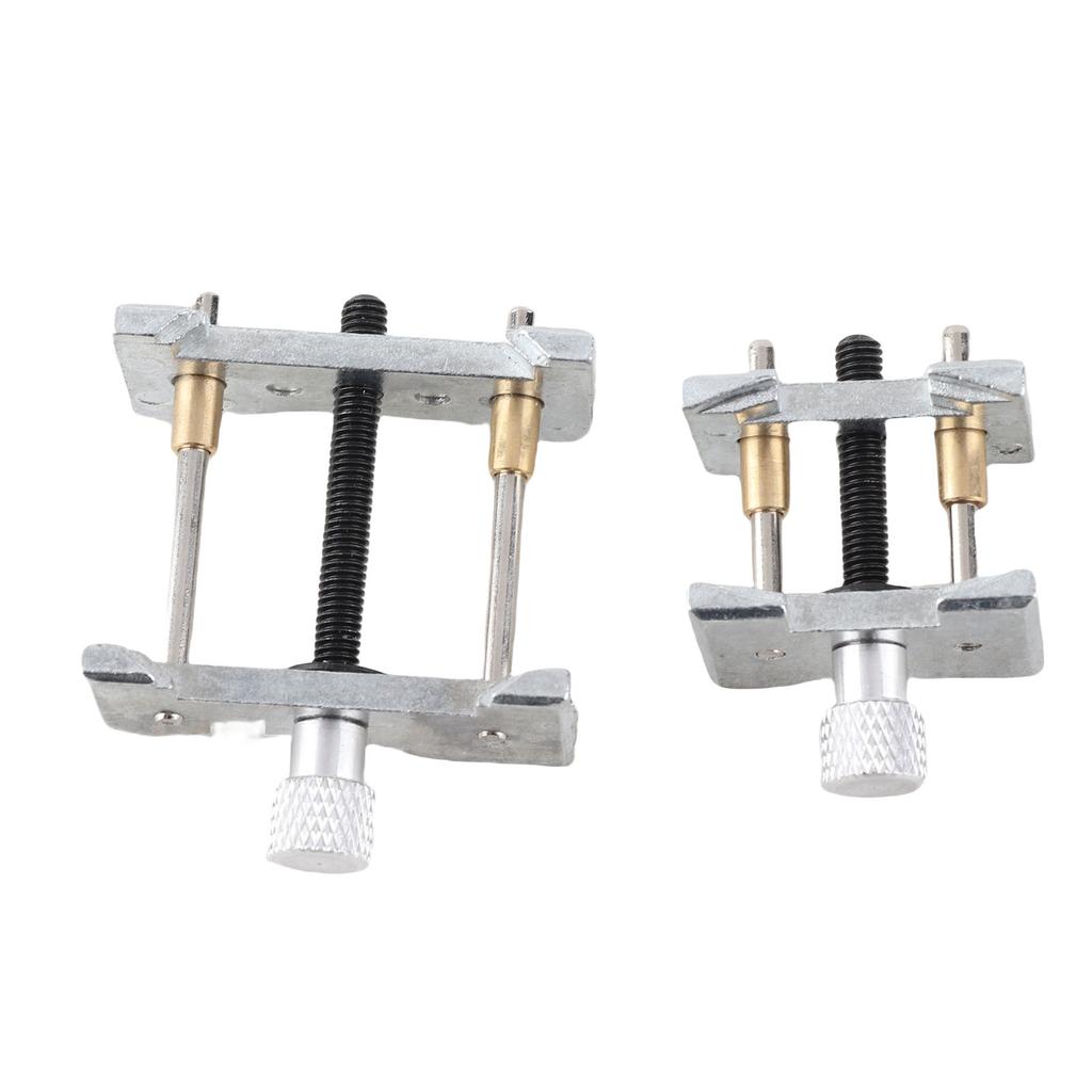 2pcs Steel Professional Watch Movement Holder Base Watch Repairing Tool for Watchmakers
