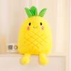 Cartoon Cute Rainbow Pineapple Plush Toy Kawaii Stuffed Fluffy Fruits Plushies Throw Pillow Doll Anime Soft Kids Toys for Girls