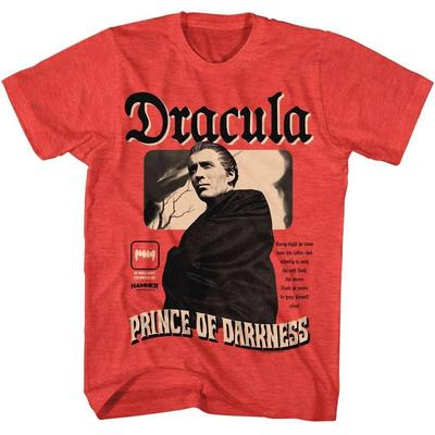 Dracula Fürst der Finsternis Herren T-Shirt