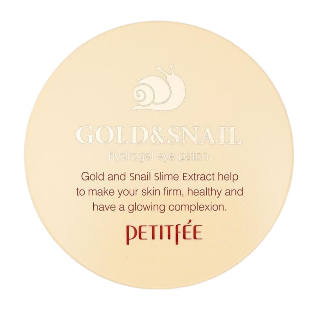 

Petitfee Snail Hydrogel Eye Patch - Regenerating & Nourishing Eye Care (60 Sheets / 84g)