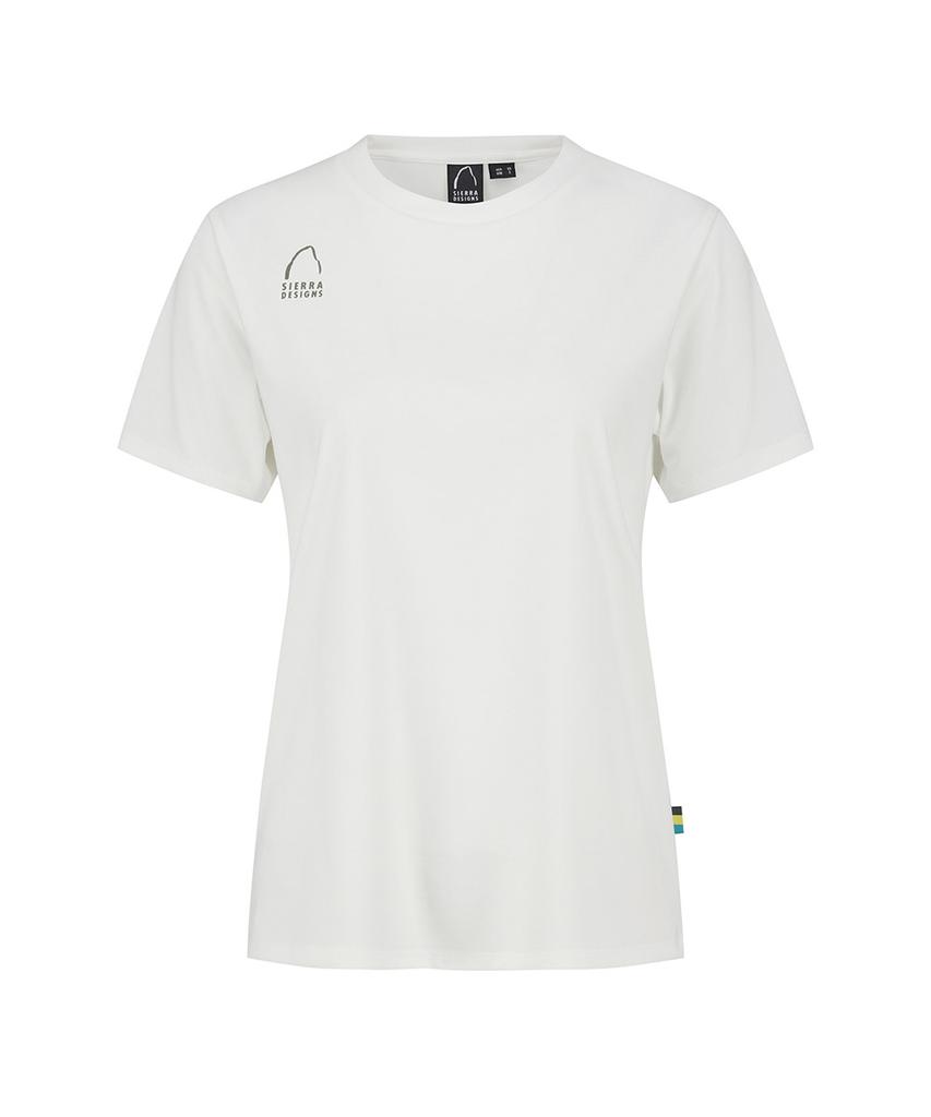 SIERRA DESIGNS W) Mountains Weeklight Short Sleeve White