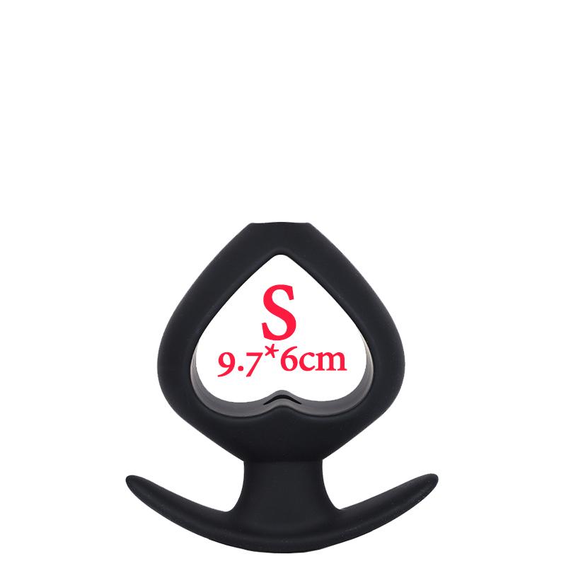 Hohler Analplug mit Wasserhahn zum Waschen des Anus, Vaginalreinigung, Einlaufdildo, XL-Sexspielzeug, Silikon-Buttplug, kabellos