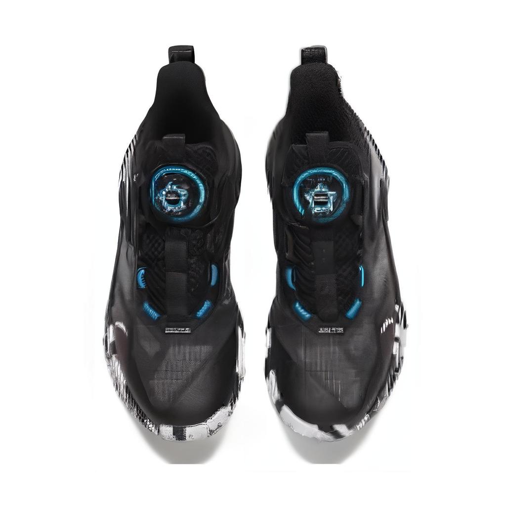 Anta Comfortable Wear-Resistant Non-Slip Shock-Absorbing Low-Top Kids Basketball Shoes Kids sneaker Black 312341112-4