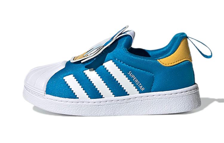 

Disney x Adidas Originals 360 Abrasion Resistant Low top Kids Skateboarding Shoes Blue Children Aged 3 7 Years Old GX3274 34