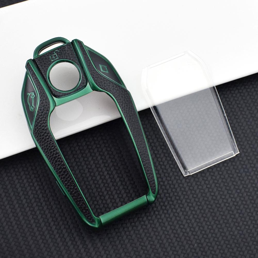 

Кожаный чехол для ключей из ТПУ, полное покрытие для BMW 5 7 серии G11 G12 G30 G31 G32 I8 I12 I15 G01 X3 G02 X4 G05 X5 G07 X7 зелёный