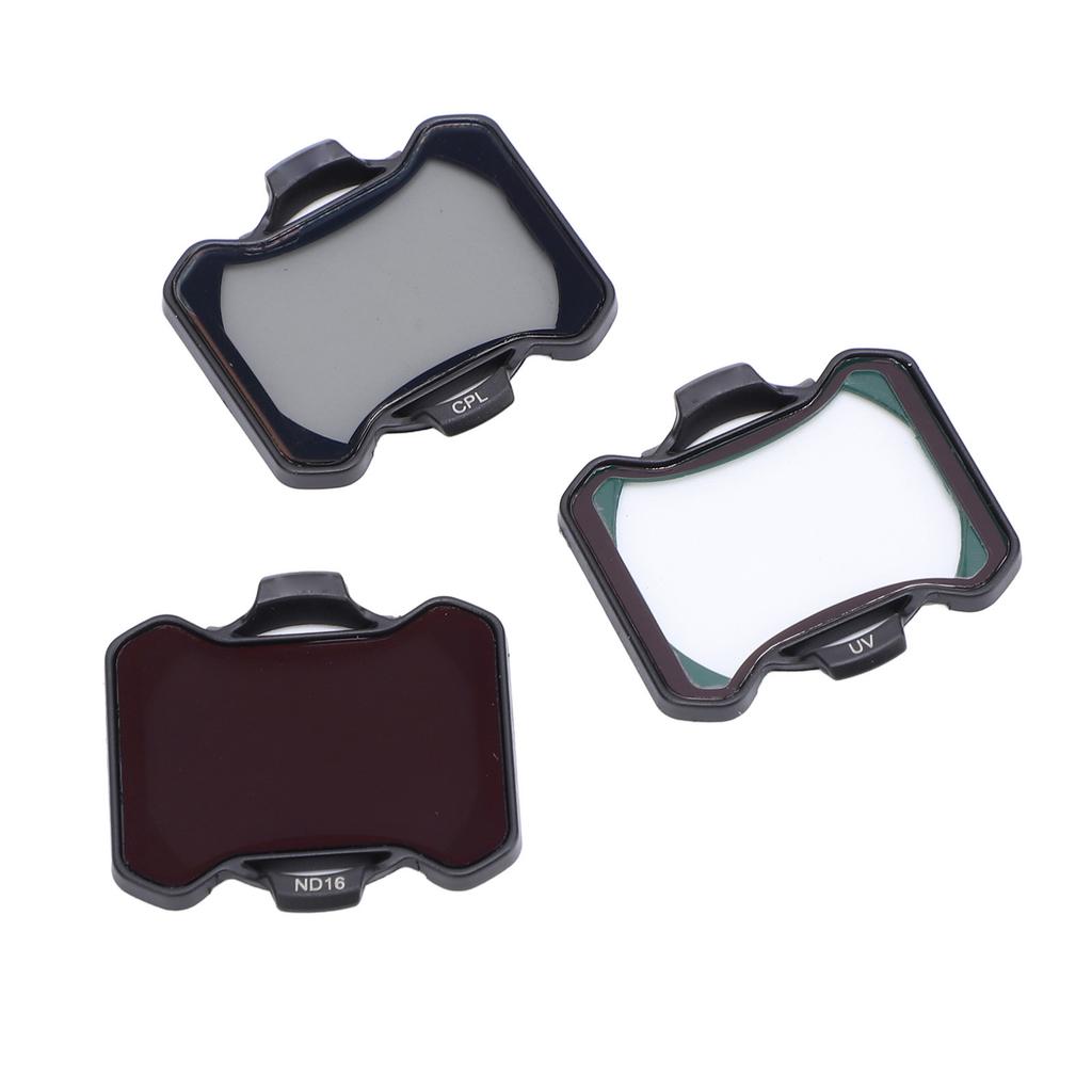 3Pcs Drone Lens Filter UV  ive CPL NaPolarizer ND Filters Kit Multi Coated HD Optical Glass for Avata 2