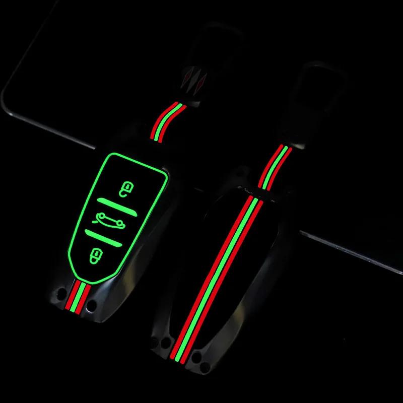 Styling Mouldings Car Key Case Cover Shell Fob for Peugeot 2008 3008 4008 5008 308 408 508 Citroen C1 C2 C4 C6 C3-XR Picasso Gra