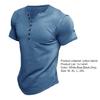 Men Tops Young Style Solid Color Slim Fit V Neck Short Sleeves Summer T-shirt Daily Clothes