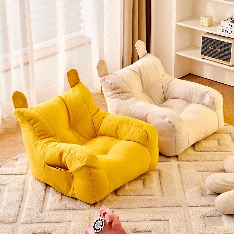 Cartoon Bear Children's Sofa Chair - Cute Reading Seat for Baby or Girl