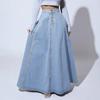 Women's Solid Color Print Casual Summer Spring Skirts