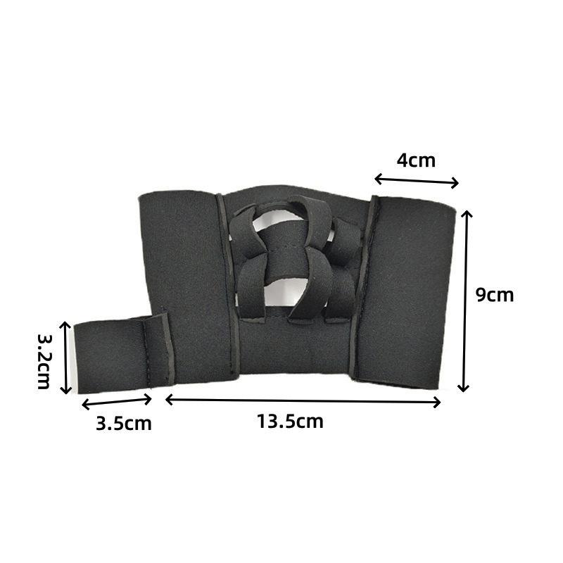 1 Stück Mini-Baseballhandschuhe Zwei-Finger-Netzhandschuh Leichte Trainings-Softball-Fänger Golf-Übungsbälle