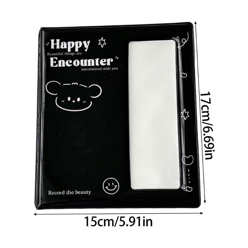 Picture Holders Cartoon Cover Photo Booth Album Collecting Book for Fan and Photographers for Storing Event Memory