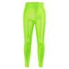 Leggings da Ballo e Yoga per Bambini in Lamina Dorata Lucida: Alta Elasticità, Traspirante
