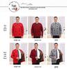 Middle-Aged and Elderly Knit Zipper Cardigan - Parents' Wool Sweater