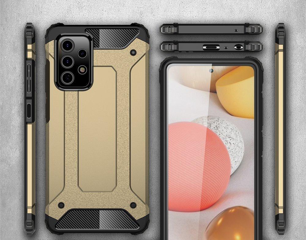 TECH ARMOR case for Samsung Galaxy A72 5G / A72 LTE, Gold