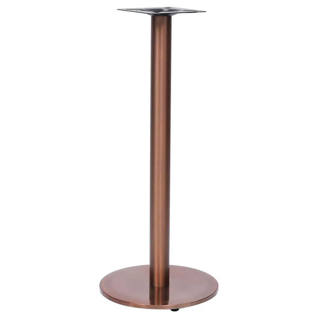 vidaXL Bistrotisch-Gestell Golden Ø45x107 cm Edelstahl gold