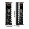DIY Power Bank Case Mecha Transparent Model Rechargeable Battery Case No Soldering 4pcs 21700 Battery Box