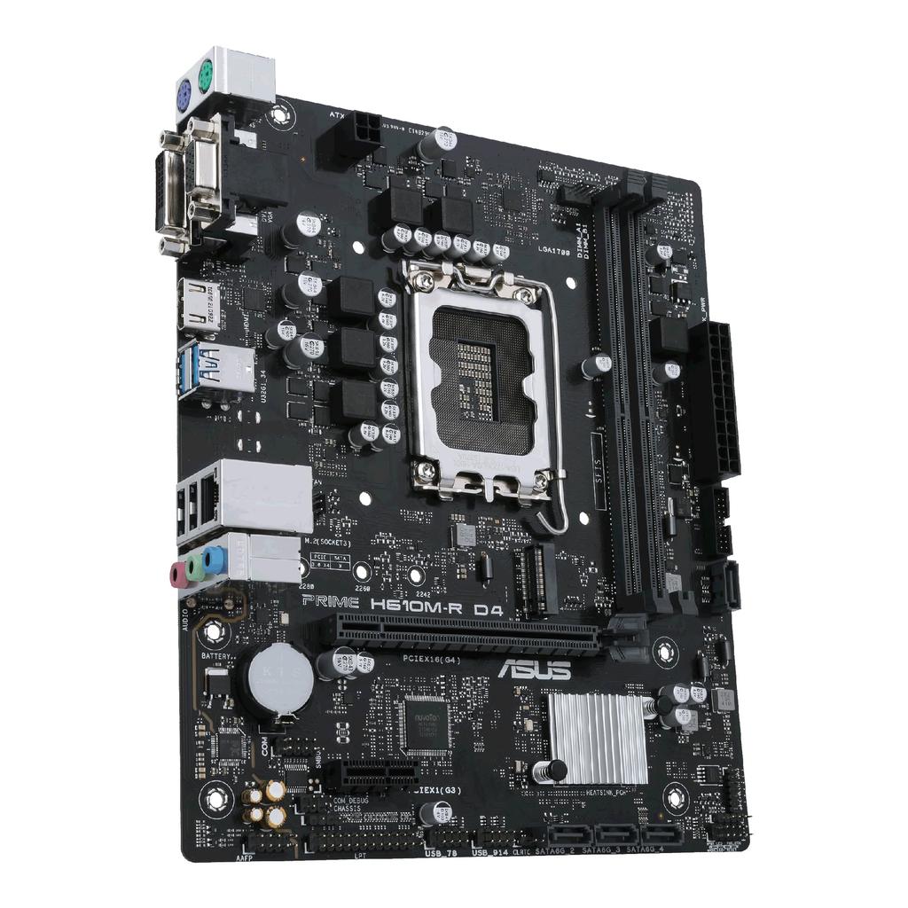 ASUS PRIME MicroATX Motherboard with Intel H610 Chipset, DDR4 Model / PRIME H610M-R D4 (Authorized Japanese Distributor)
