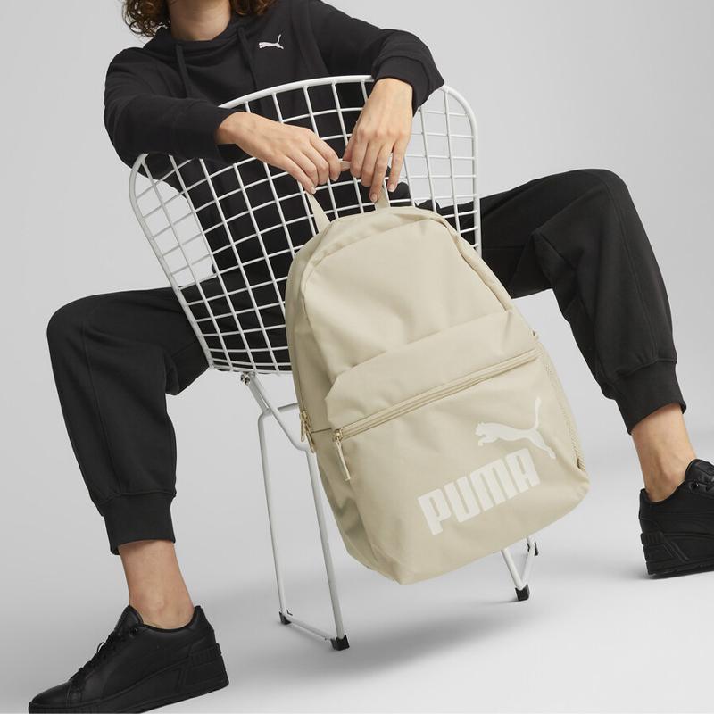 New PUMA Fabric Backpack Regular Unisex Oat 075487-94