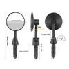 Universals Bike Handlebars Mirror with Shockproofed Folding and Wide Angles View for Mountain Bike