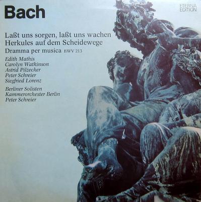 LP Record JOHANN SEBASTIAN BACH  EDITH MATHI  Lat Uns Sorgen Lat Uns Wachen H 827417 ETERNA 1981 Germany Classical Used