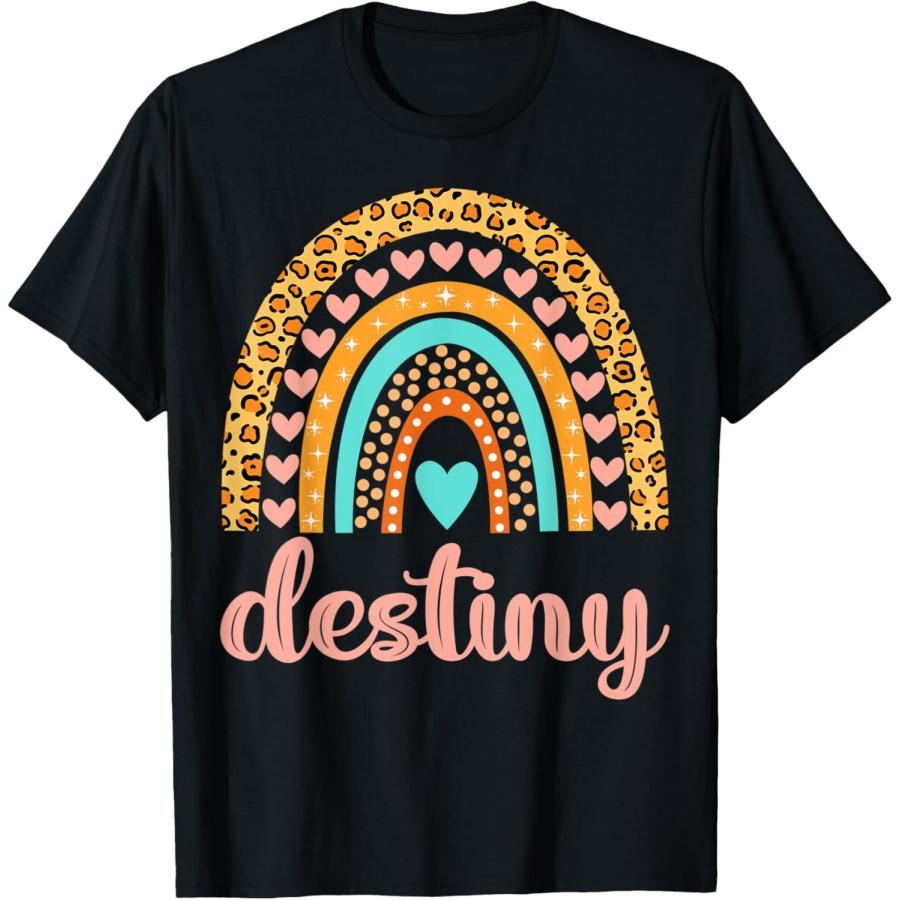 Destiny T-Shirt Destiny Name Birthday Shirt Gift T-Shirt XXXXXL чёрный