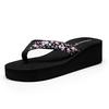 Women Ladies Fashion Summer Flowers Bohemian Style Slippers Beach Sandals Shoes