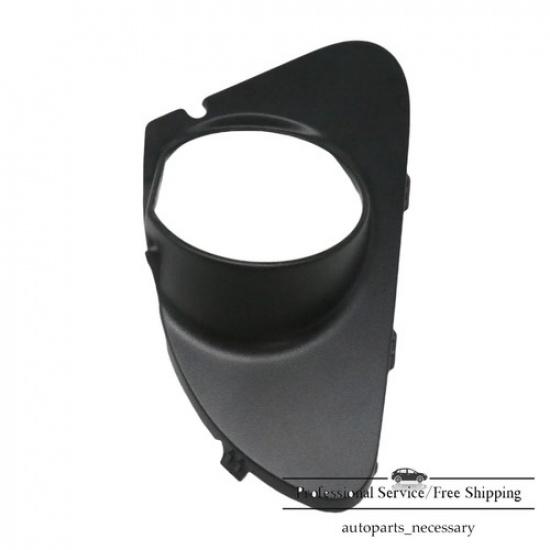 Fit 04-10 BMW 650i645Ci Front Right Passenger Bumper Fog Light Covers Bezel Trim