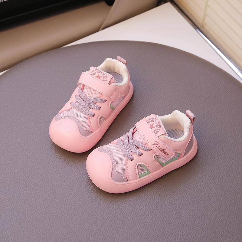 Kids Sports Shoes Trendy Soft Sole Non-slip Boys Girls Running Shoes Toes Capped 2025 New Fashion Children Casual Shoes Comfort